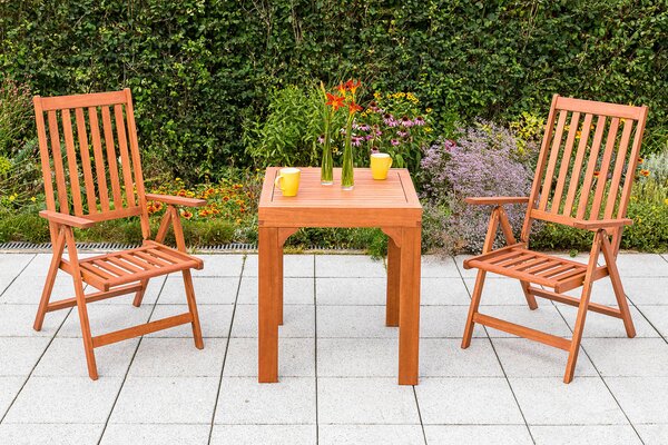 SADA NA BALKON 3dílné, Gardenson - Online Only zahradní nábytek, Online Only