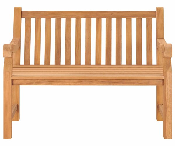 Zahradní lavice 114 cm masivní teakové dřevo 316638
