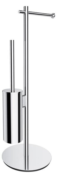 OMNIRES MP60810CR - Stojan na toaletní papír a WC štětku MODERN PROJECT chrom