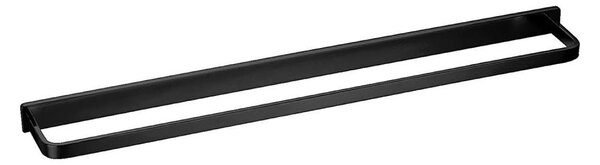 OMNIRES DA70216BL- Nástěnný věšák na ručníky DARLING 61 cm polomatná černá