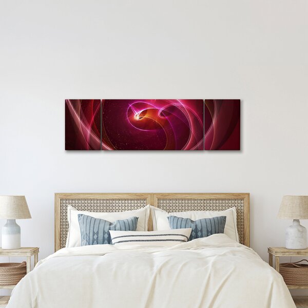 Obraz - Světelné linky (170x50 cm)