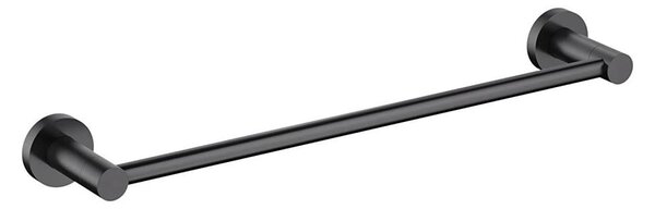 OMNIRES MP60214AT - Nástěnný věšák na ručníky MODERN PROJECT 40 cm matná černá