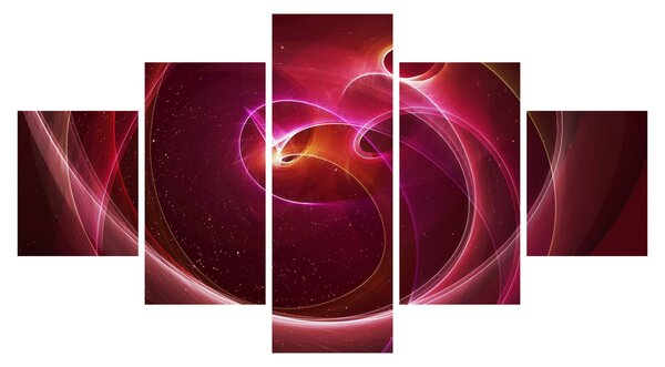 Obraz - Světelné linky (125x70 cm)