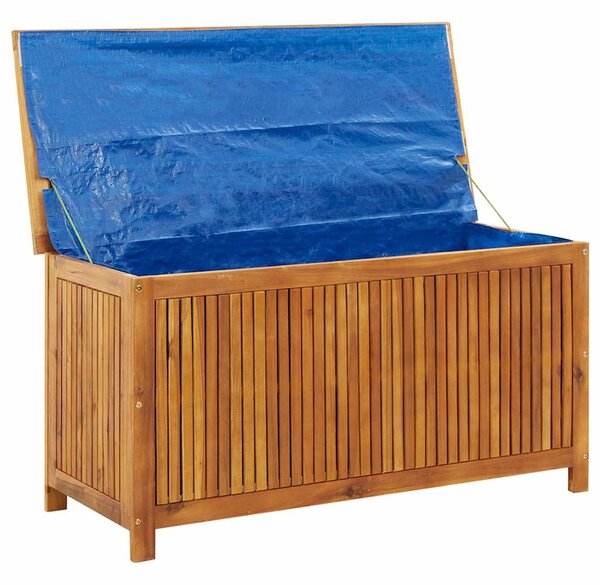 Zahradní úložný box 113 x 50 x 58 cm masivní akáciové dřevo 316678