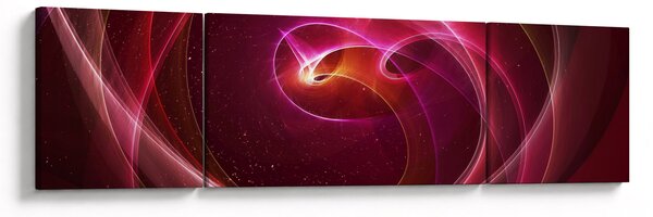 Obraz - Světelné linky (170x50 cm)