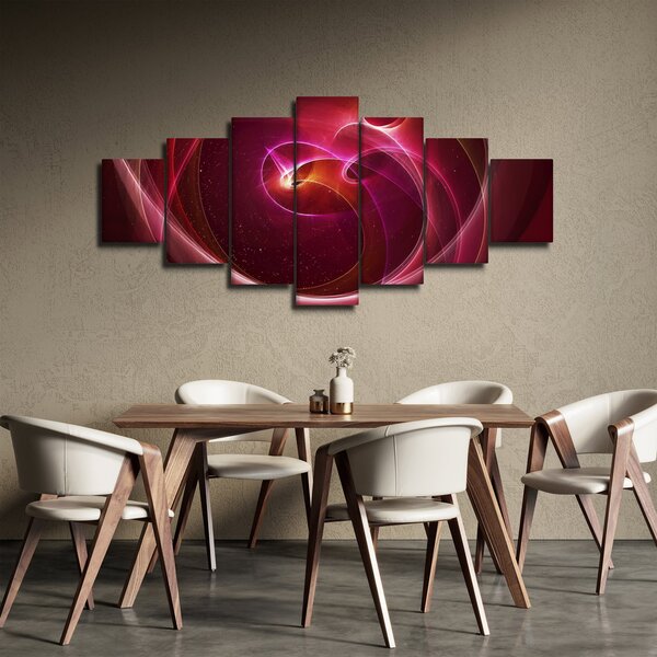 Obraz - Světelné linky (210x100 cm)