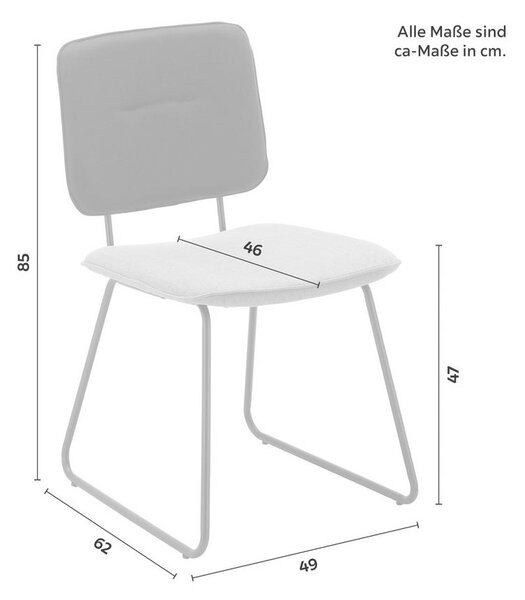 Židle AVA šedohnědá, černá