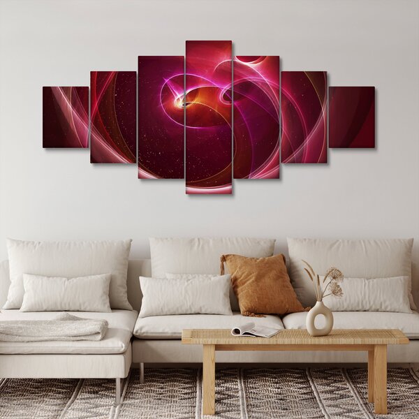 Obraz - Světelné linky (210x100 cm)