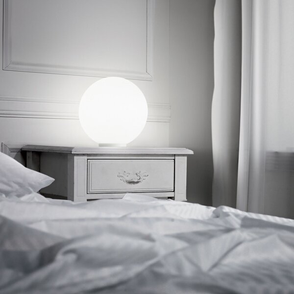 Ideal Lux - LED Stolní lampa MAPA 1xG9/3W/230V pr. 10 cm bílá