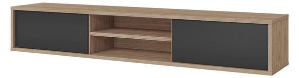 TV stolek Fiora 40 (dub olejovaný + antracit). Akce -9%