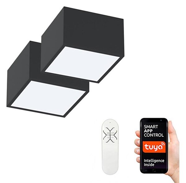 Immax Neo 07074L-15BD-Sada 2x LED Stmívatelné svítidlo CANTO 2xLED/12W/230V + DO