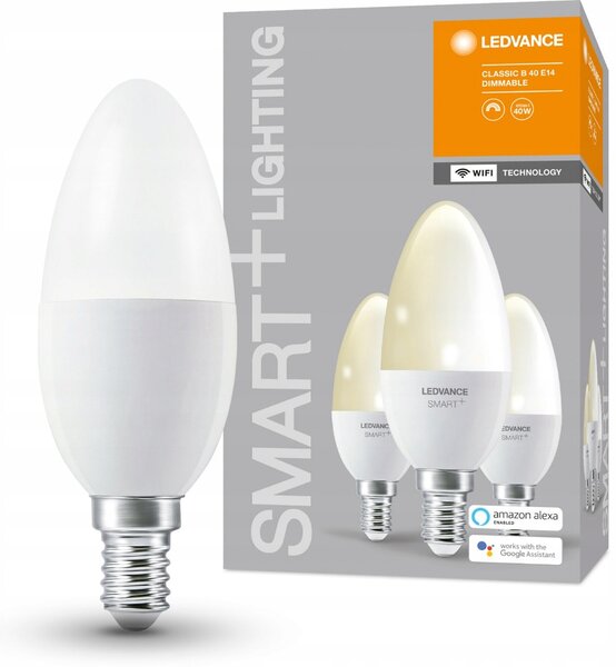3x LED žárovka E14 5W 827 DIM SMART+ WiFi LEDVANCE