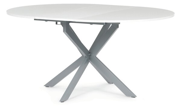 Vikio Jídelní stůl rozkládací 120-160x120 cm lamino bílá AJZ175B