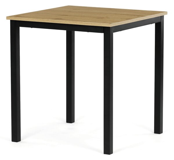 Vikio Jídelní stůl 70x70 cm lamino dub AJS170D