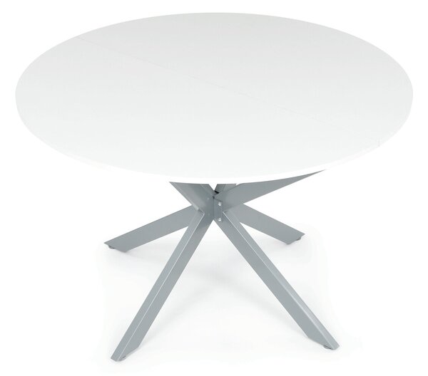 Vikio Jídelní stůl rozkládací 120-160x120 cm lamino bílá AJZ175B