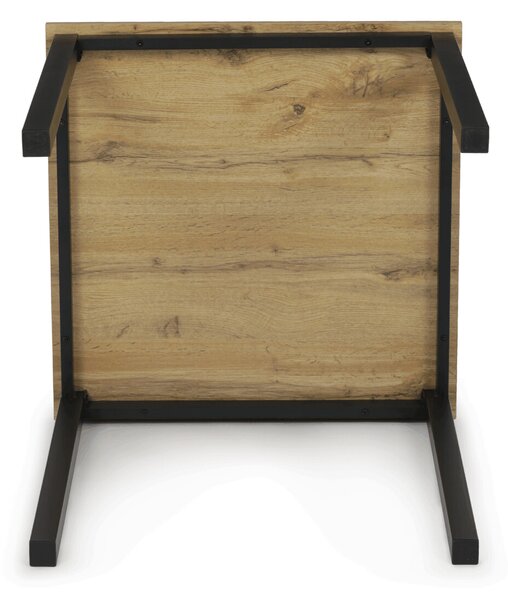 Vikio Jídelní stůl 70x70 cm lamino dub AJS170D