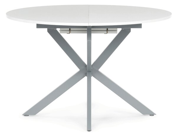 Vikio Jídelní stůl rozkládací 120-160x120 cm lamino bílá AJZ175B