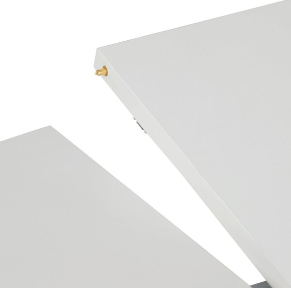 Vikio Jídelní stůl rozkládací 120-160x120 cm lamino bílá AJZ175B