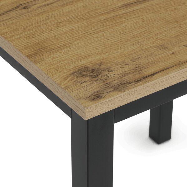 Vikio Jídelní stůl 70x70 cm lamino dub AJS170D