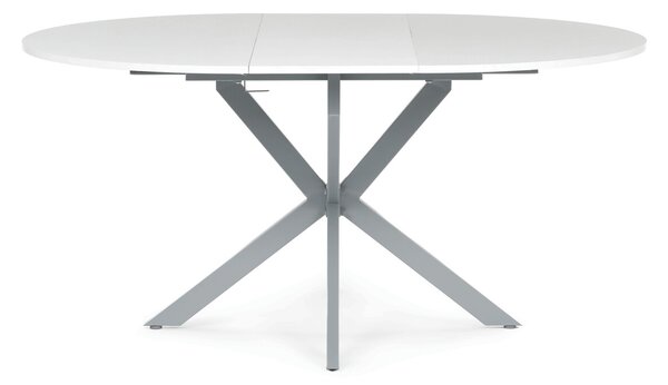 Vikio Jídelní stůl rozkládací 120-160x120 cm lamino bílá AJZ175B