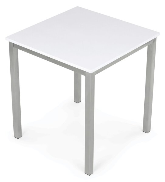 Vikio Jídelní stůl 70x70 cm lamino bílá AJS170B