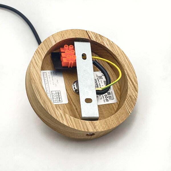 Brilagi - LED Lustr na lanku ANTHONY 1xE27/60W/230V dub/hnědá