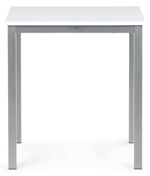 Vikio Jídelní stůl 70x70 cm lamino bílá AJS170B