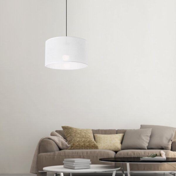 Brilagi - LED Lustr na lanku ANTHONY 1xE27/60W/230V dub/bílá