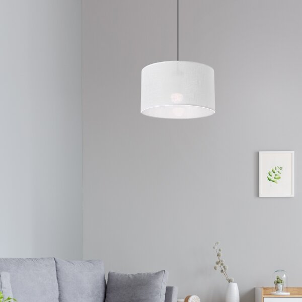 Brilagi - LED Lustr na lanku ANTHONY 1xE27/60W/230V dub/bílá