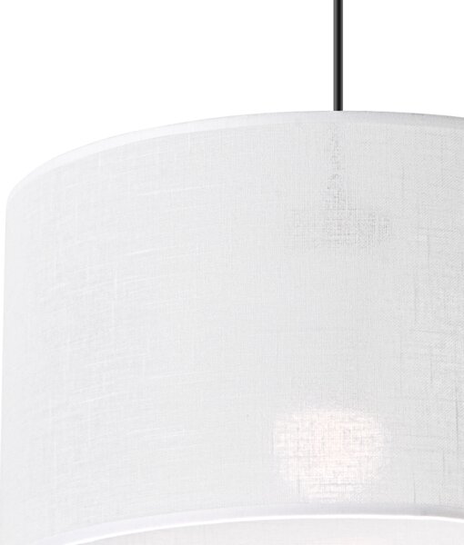 Brilagi - LED Lustr na lanku ANTHONY 1xE27/60W/230V dub/bílá
