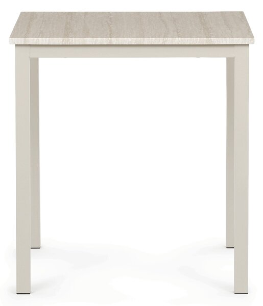 Vikio Jídelní stůl 70x70 cm lamino travertin AJS170TR