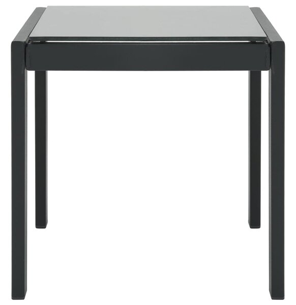 Zahradní lehátka 2 ks se stolkem textilen a ocel 316828