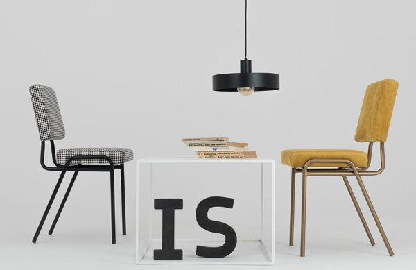 Nordic Design Černé kovové závěsné světlo Mayen 35 cm