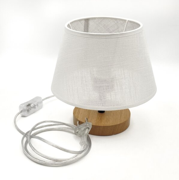 Brilagi - LED Stolní lampa ANTHONY 1xE14/40W/230V dub/bílá