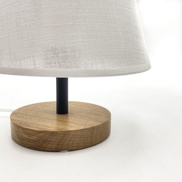 Brilagi - LED Stolní lampa ANTHONY 1xE14/40W/230V dub/bílá
