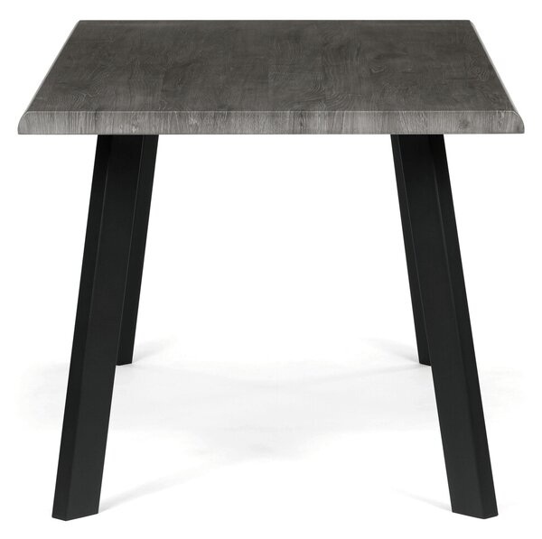 Vikio Jídelní stůl 160x90 cm MDF šedý dub AJS173DS