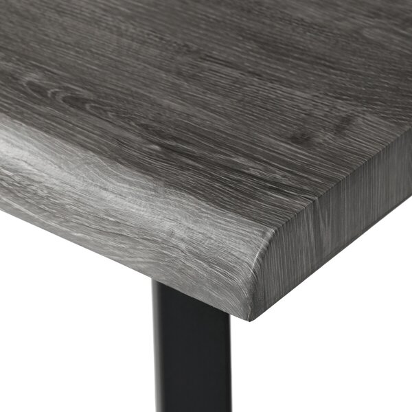 Vikio Jídelní stůl 160x90 cm MDF šedý dub AJS173DS