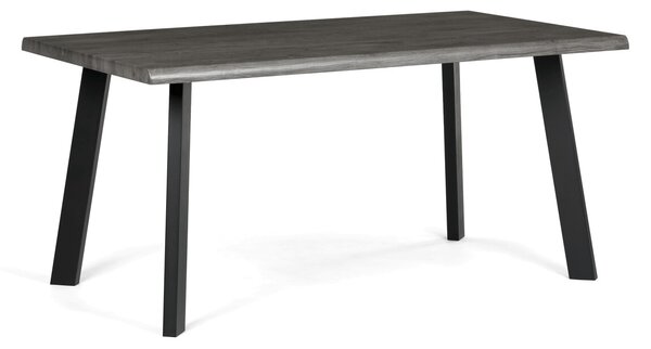 Vikio Jídelní stůl 160x90 cm MDF šedý dub AJS173DS