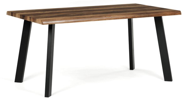 Vikio Jídelní stůl 160x90 cm MDF staré dřevo AJS173OW