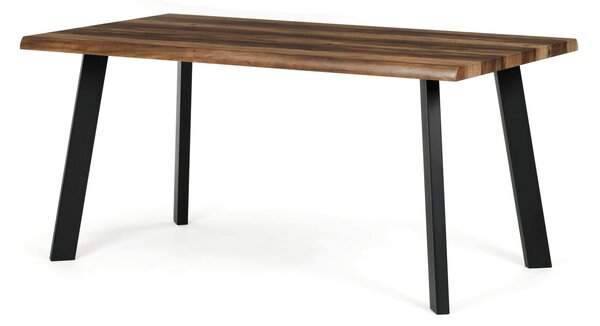 Vikio Jídelní stůl 160x90 cm MDF staré dřevo AJS173OW