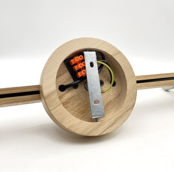 Brilagi - LED Přisazený lustr ANTHONY 3xE14/40W/230V dub/černá