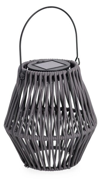 Šedá solární LED lucerna (výška 17 cm) Juny – Yes Everyday