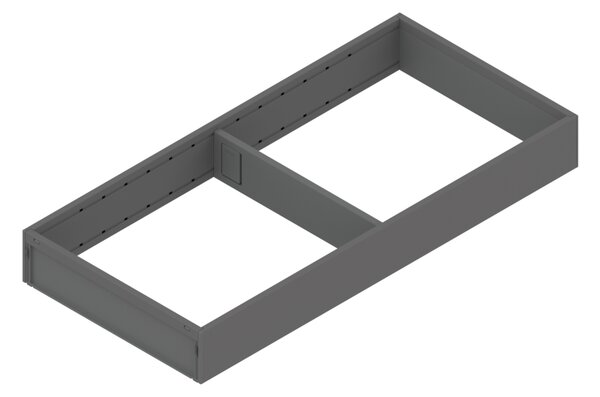 BLUM Rámeček LEGRABOX, MERIVOBOX AMBIA-LINE 200 x 450 mm inndium šedá