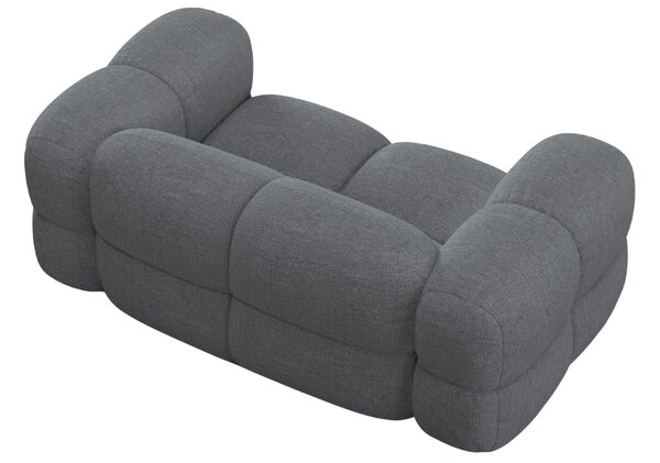 -25 % Dny MOMENTI– Cosmopolitan Design Šedá dvoumístná pohovka Loretto 180 cm