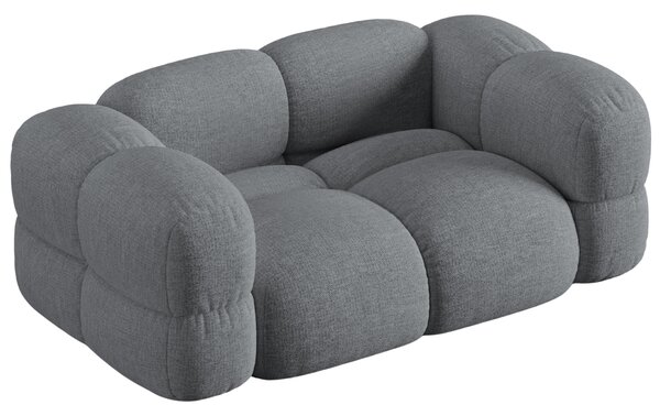 -25 % Dny MOMENTI– Cosmopolitan Design Šedá dvoumístná pohovka Loretto 180 cm