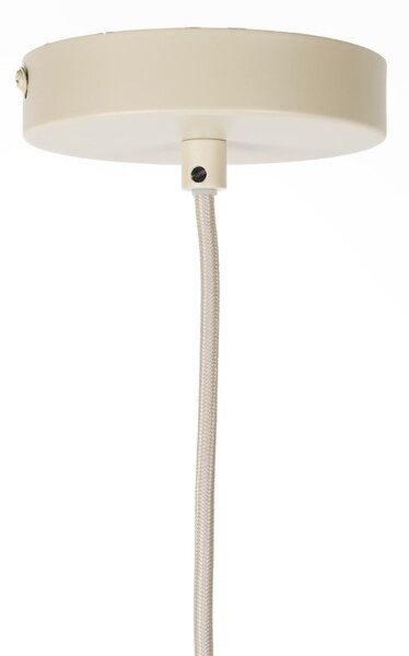 Béžové kovové závěsné svítidlo ø 26,5 cm Wubbo – White Label