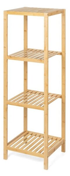Bambusový koupelnový regál v přírodní barvě 37x110 cm Skaren – Bonami Essentials