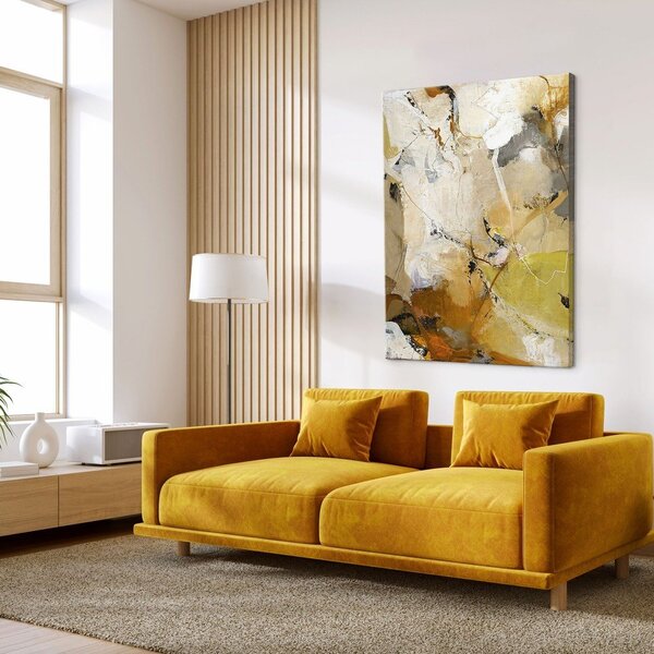 Tištěný/s ručně malovanými prvky obraz na plátně 90x118 cm Everlast – Malerifabrikken