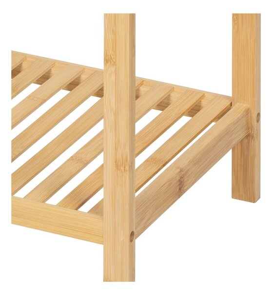 Bambusový koupelnový regál v přírodní barvě 37x110 cm Skaren – Bonami Essentials