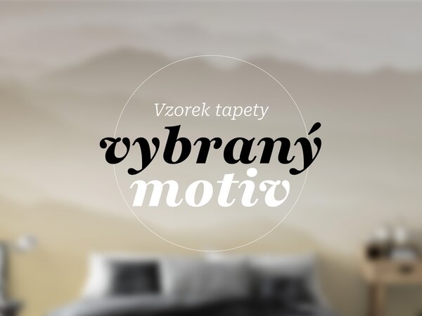 FUGU Vzorek tapety – VYBRANÝ MOTIV Materiál: Digitální eko vlies - klasická tapeta nesamolepicí